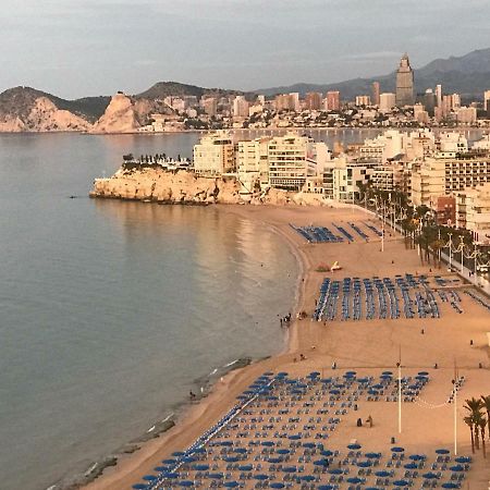 Benidorm 1ª Linea Playa Levante, Garage, Wifi, Climatizacion Экстерьер фото